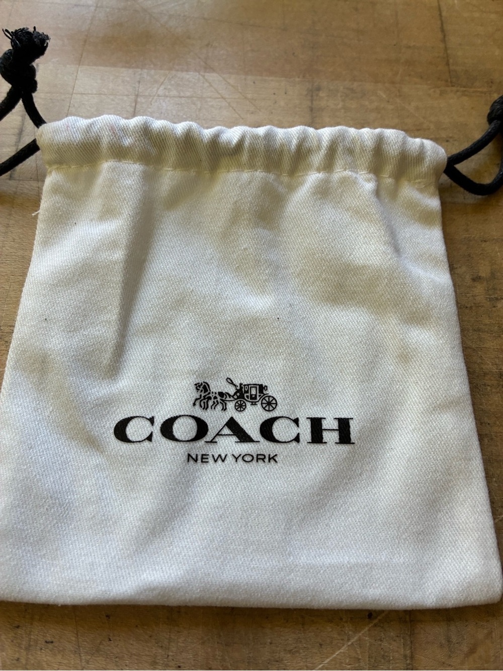 NWT Coach Pinwheel Bag Charm w Canvas Dust Bag! - Picture 5 of 5